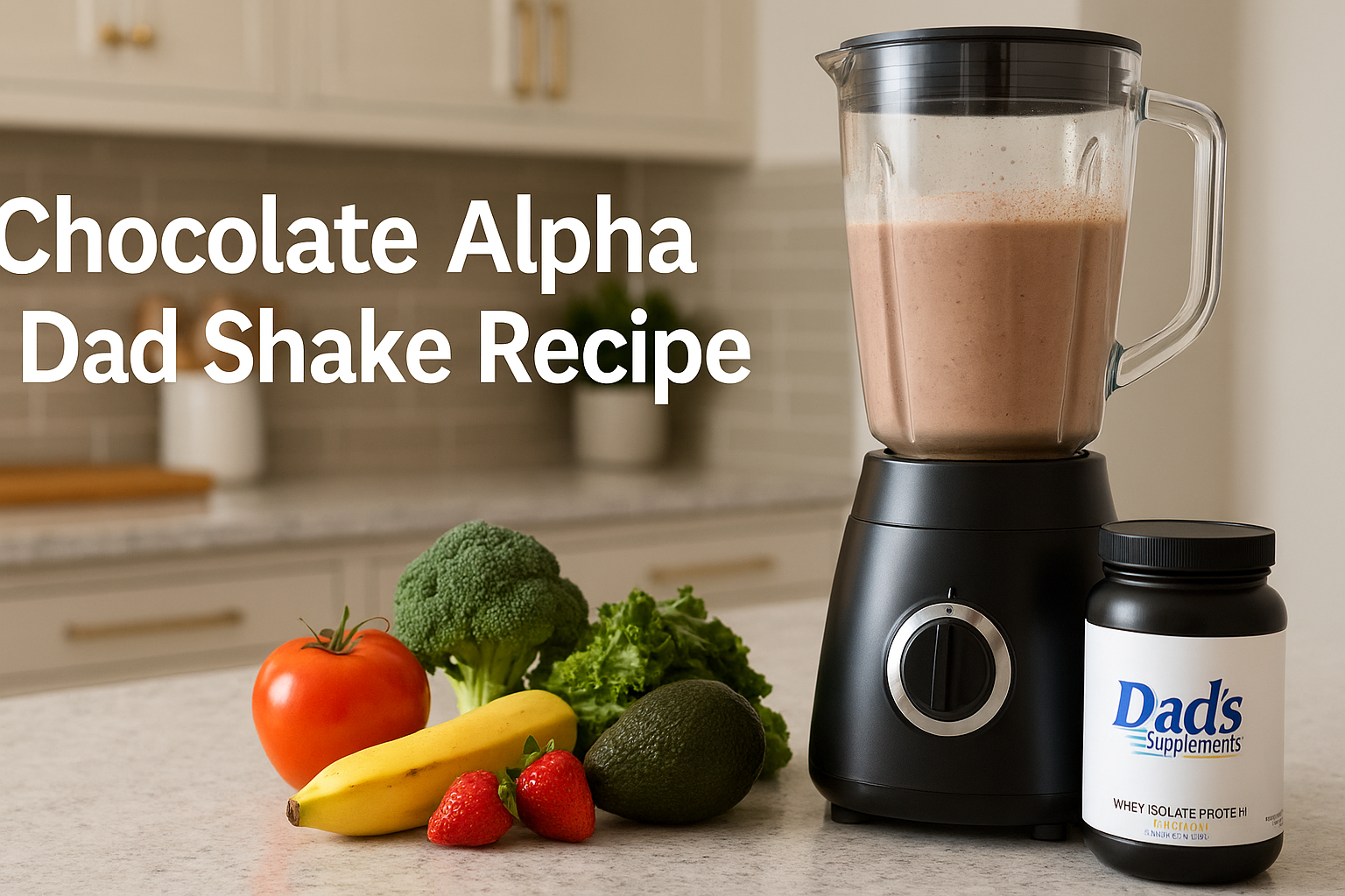 Chocolate Alpha Dad Shake Recipe