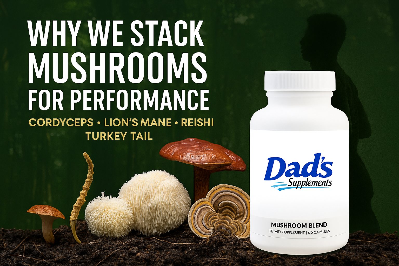 Mushroom Blend Supplement